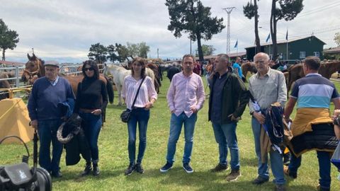 El coordinador general de IU y candidato a la presidencia de Asturias, Ovidio Zapico, en Llanera.