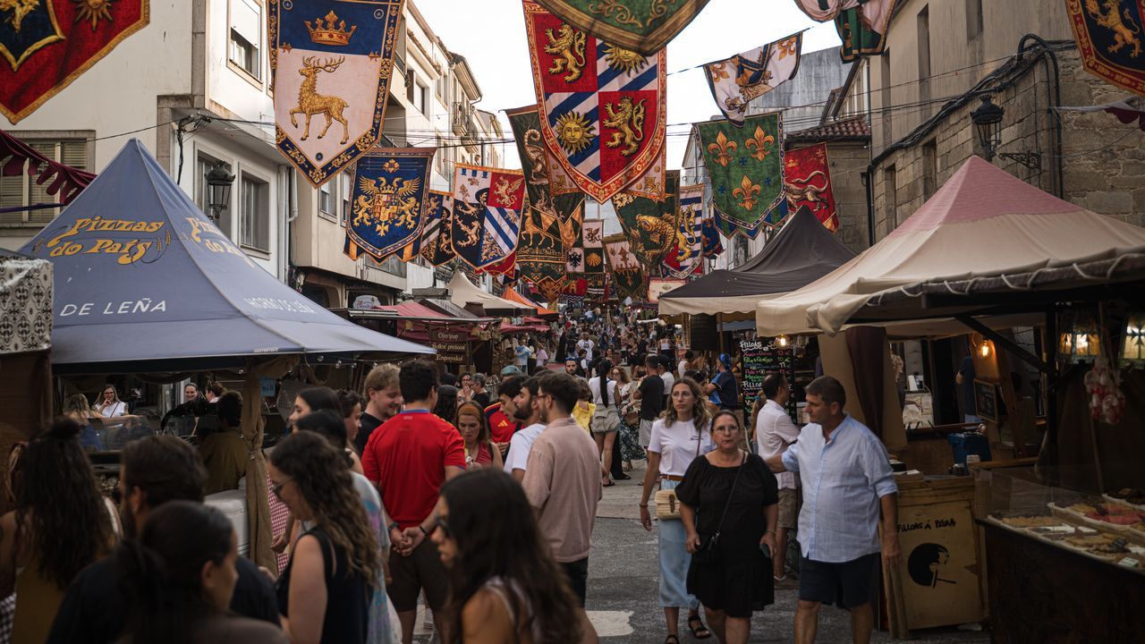 Noia se despide de otra Feira Medieval para el recuerdo