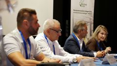 Intervinieron los secretarios de CC.OO., UGT, Asime y la Confederación de Empresarios de A Coruña