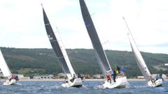 Imagen de archivo de una regata en Ribeira