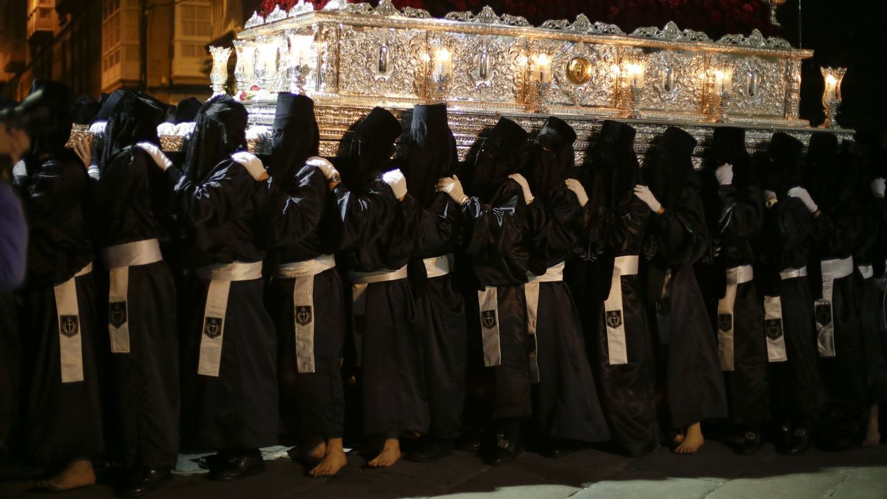 Las tres procesiones para este Jueves Santo en Ferrol: la más joven, la ...