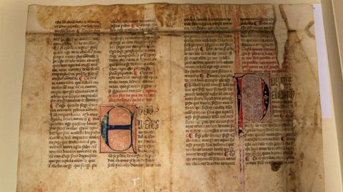 El  Livro da Montar�a  es la joya del Archivo Hist�rico Provincial de Lugo