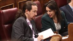 Pablo Iglesias e Irene Montero