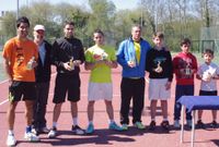 Open de Cambre en la Escuela de Tenis Marineda.