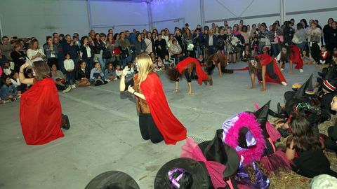 exposici�n de calabazas y baile de la asociacion Alfaia, FIESTA DE HALLOWEN 