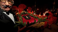 Enterro da Sardi�a en Mar�n no entroido do 2024