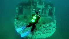 El programa mostrar� el �Aries�, un barco que se conserva entero bajo el mar