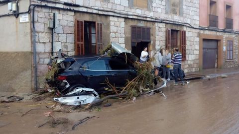 Aspecto hoy de una calle de Sant Lloren