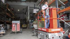 La empresa Alquinoia abri� sus puertas en el mes de junio y se dedica al alquiler de maquinaria para el sector de la construcci�n