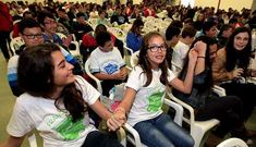A estas jornadas de convivencia acudieron cinco institutos, entre ellos el de A Basella (Vilanova) y A Illa.