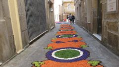 Imagen de archivo de la calle Real de Muros, cuyas obras se financian con cargo a la l�nea de ayudas de la Xunta