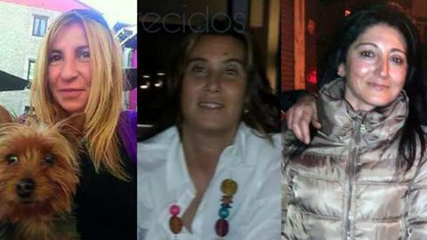 Paz Fernndez Borrego, desaparecida en Navia el 14 de febrero; Lorena Torre, desaparecida en Gijn el 1 de marzo y Concepcin Barbeira, desaparecida el 2 de marzo en Castrilln