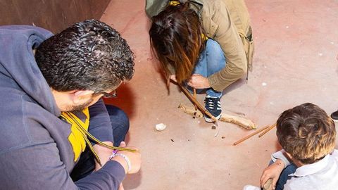 Amag�estu paleol�tico en Teverga