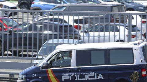 Una de las patrullas de Seguridad Ciudadana de la comisara de Ferrol-Narn