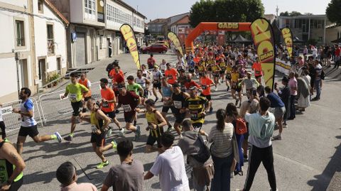 Atletas del CorreSan en Conxo, en la edici�n del 2025.