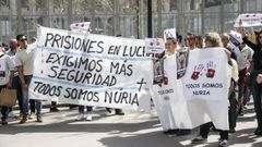 Protesta por la muerte de la cocinera de una cárcel de Tarragona.