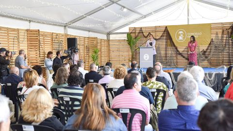 Inauguración de la Festa do mar en Poio