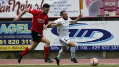 Imagen del partido entre el Noia y el Estradense.