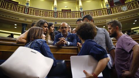 El portavoz del PDeCAT en el Congreso, Carles Campuzano