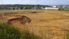 Zona en la que se construir� un gran parque comercial y de ocio, en A Revolta