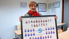 Fina, con la orla de su promoci�n. Ella obtuvo el t�tulo de graduada �s�nior� en el 2023, despu�s hizo el posgrado s�nior y ahora contin�a asistiendo a los seminarios