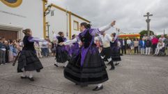 Hoxe volve ser d�a de festa en Santa Eirena, Salto, Vimianzo