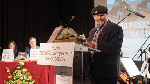 Che Tembra foi un dos galardoados na ltima edicin dos premios Barbantia da Cultura