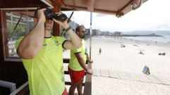 Los socorristas seguirn vigilando Silgar y otras tres playas ms de Sanxenxo hasta el 15 de septiembre