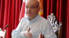 El l�der del PSOE en Catoira, Alberto Garc�a.