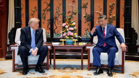Encuentro de este viernes entre Trump y Xi en Zhongnanhai