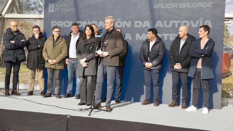 Anuncio de la ampliaci&oacute;n de la autov&iacute;a da Costa da Morte