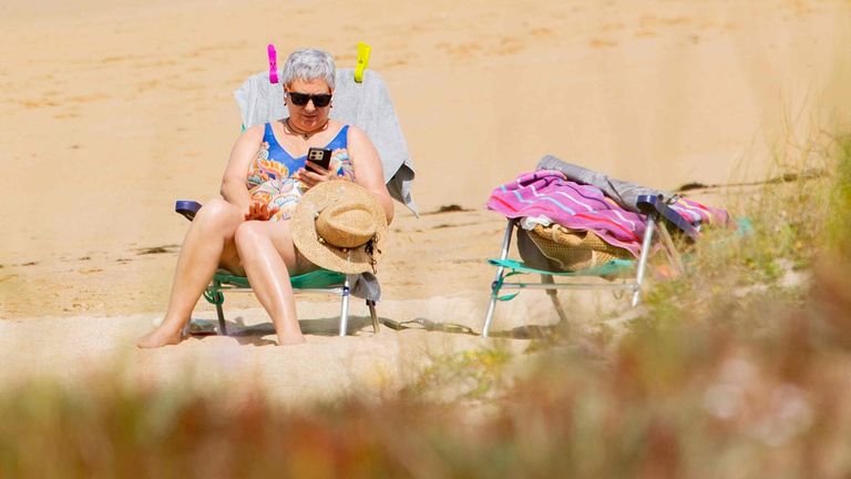 D�a veraniego en Galicia en pleno mes de mayo