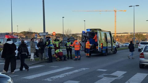 El atropello se produjo pasadas las 17.15 horas