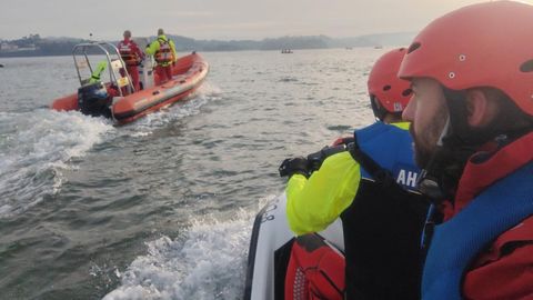 Imagen de archivo de una intervenci�n de los bomberos de Oleiros