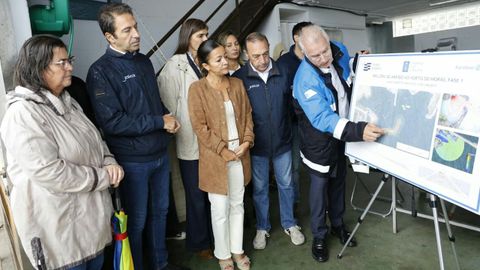 Visita institucional este s�bado al puerto de Mor�s, en Xove