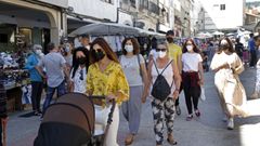 Imagen de Noia, donde en la �ltima semana se han registrado 15 nuevos contagios de covid