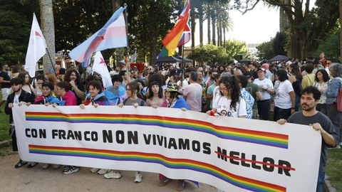 Manifestaci�n por el D�a del Orgullo LGTCIQ+ en Pontevedra