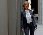 Mal�n Gual, ayer en el Museo de Belas Artes.