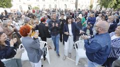 Pont�n amosouse convencida de que Arroxo (na foto, � s�a dereita) ser� alcalde de Lugo no 2027