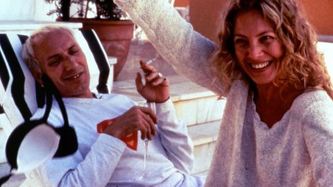 Eusebio Poncela y Cecilia Roth en la película «Martín (Hache)»