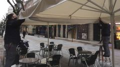 Instalaci�n de terrazas en Ourense