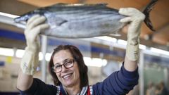 Roc�o hace un v�deo cada ma�ana con el pescado que tiene para informar a sus clientes