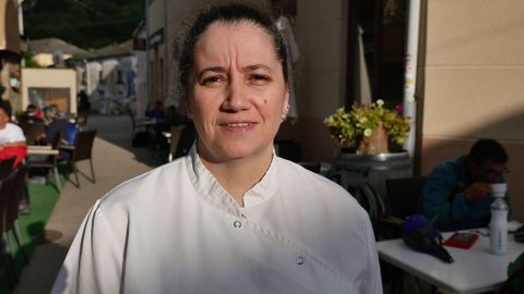 Eva Lpez, del Complexo Xacobeo de Triacastela cuenta cmo el Camino sirvi para diversificar la economa en una zona rural donde la ganadera era la principal actividad 