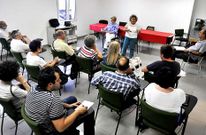 Asociaciones vecinales de Ferrol participaron en la convocatoria para abordar el problema. 