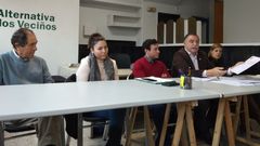 Rueda de prensa de �ngel Garc�a Seoane para explicar los motivos del despido del concejal de AV en Arteixo Antonio Pati�o.