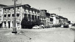 El antiguo hotel Am�rica, destruido a ra�z de un incendio en 1976