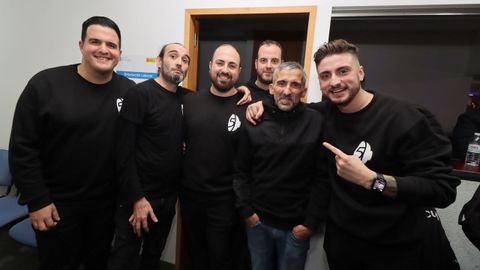 Encendido de las luces navideas en Boiro.