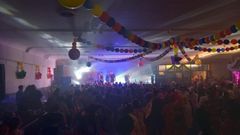 La sala se llen� en la fiesta de entroido del s�bado