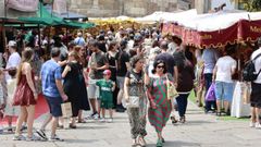 La Ciudad Vieja se llena con la Feira das Marabillas