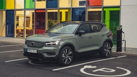 Uno de los modelos electrificados de Volvo